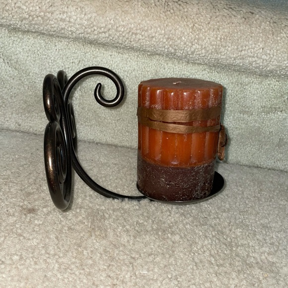 Partylite set of scroll wall sconces - Picture 3 of 3